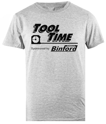 Tool Time Sponsored by Binford Herren Grau T-Shirt Herren T-Shirt Regular von Pinitotee