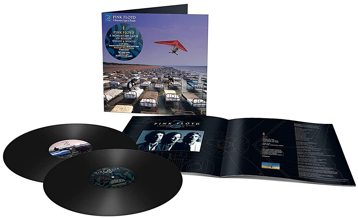 Pink Floyd A momentary lapse of reason LP schwarz von Pink Floyd