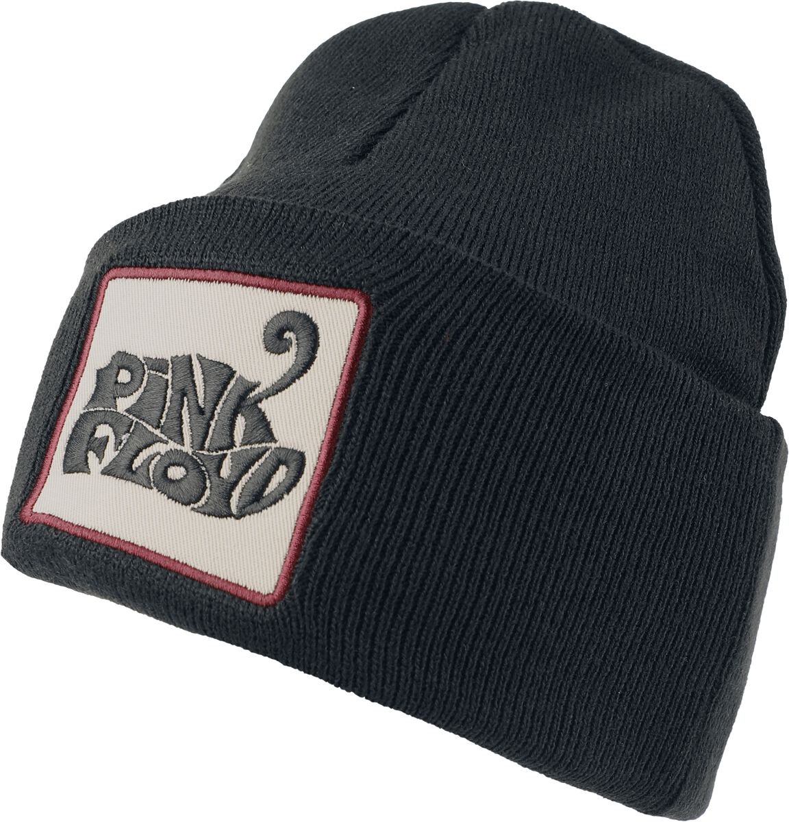 Pink Floyd Amplified Collection - Patch Beanie Mütze schwarz von Pink Floyd