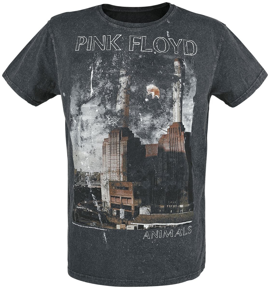 Pink Floyd Animals T-Shirt charcoal in L von Pink Floyd