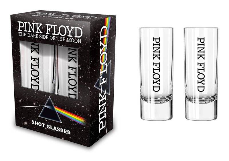 Pink Floyd Dark Side Of The Moon Schnapsglas-Set klar von Pink Floyd