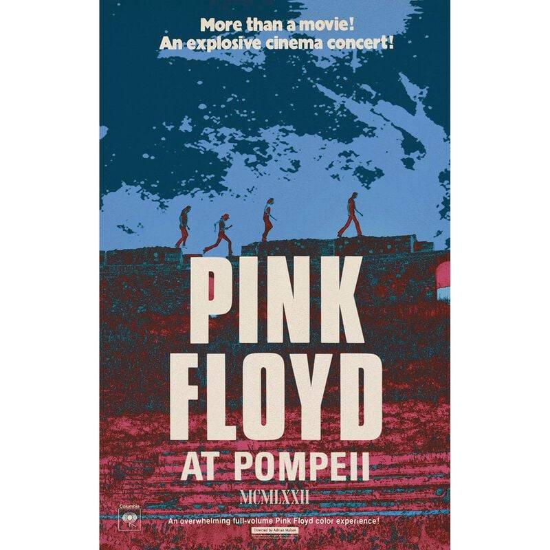 Pink Floyd Flagge - Live In Pompeii - multicolor  - Lizenziertes Merchandise! von Pink Floyd