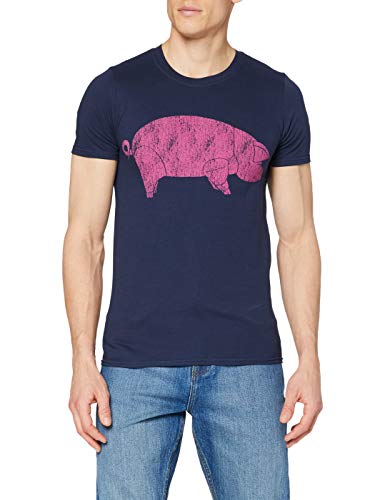 Pink Floyd Herren AWBDG T-Shirt, Blau (Navy), (Herstellergröße: Medium) von Pink Floyd