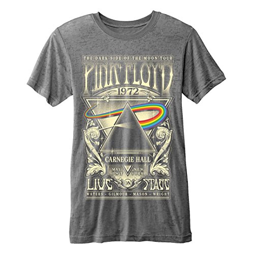 Pink Floyd Herren T-Shirt Grau Grau Gr. L, Grau von Pink Floyd