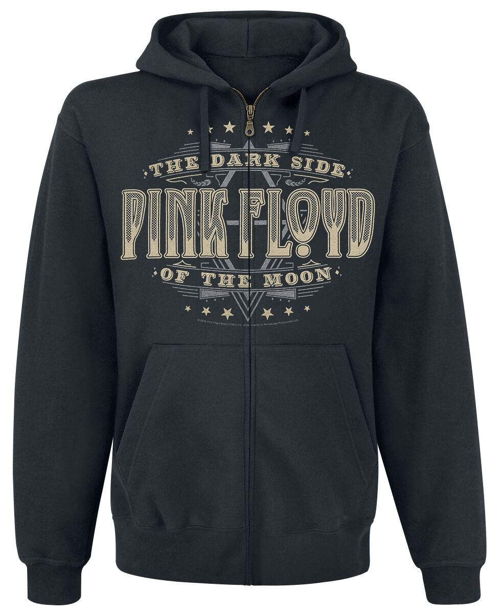 Pink Floyd Kapuzenjacke - The Dark Side Of The Moon - S bis XXL - für Männer - Größe M - schwarz  - Lizenziertes Merchandise! von Pink Floyd