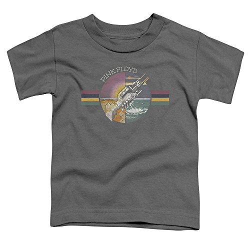 Pink Floyd - - Kleinkinder willkommen im Machine T-Shirt, 4T, Charcoal von Pink Floyd