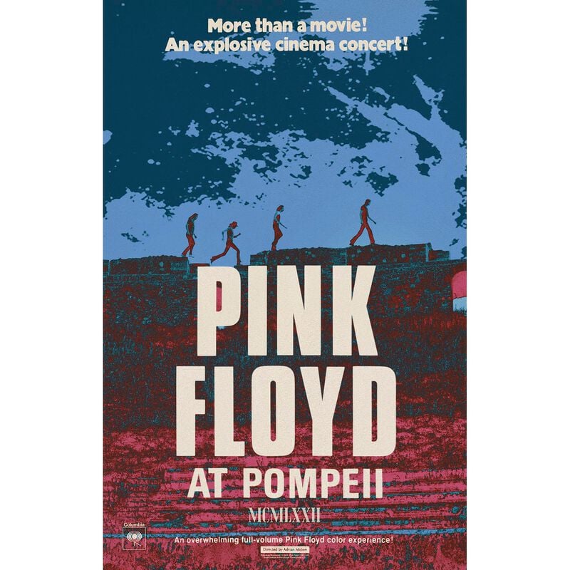 Pink Floyd Live In Pompeii Flagge multicolor von Pink Floyd