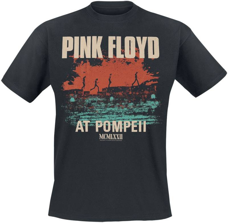 Pink Floyd Live In Pompeii T-Shirt schwarz in XXL von Pink Floyd