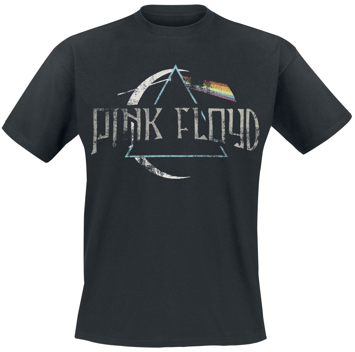 Pink Floyd Logo T-Shirt schwarz in 3XL von Pink Floyd