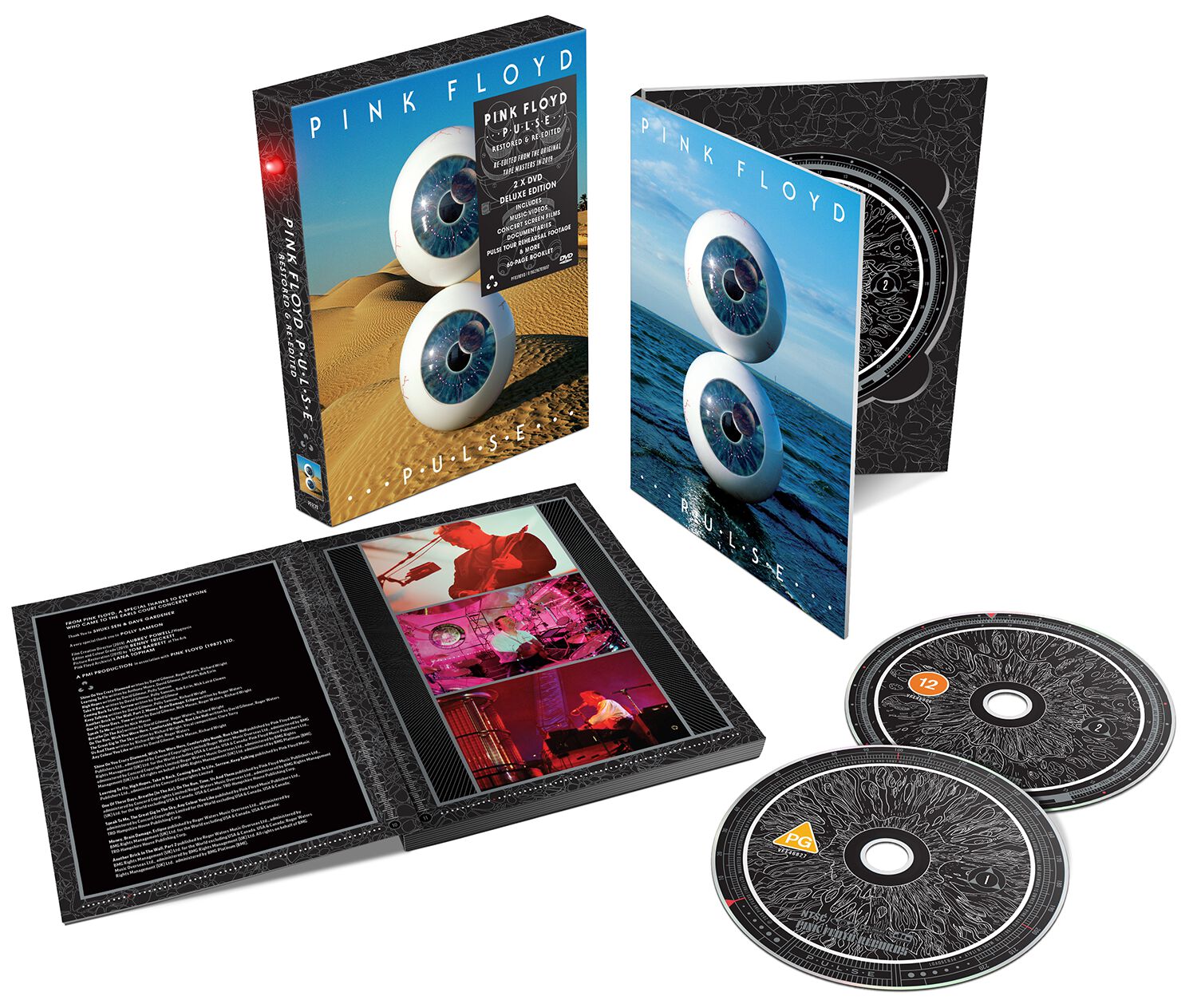 Pink Floyd P.U.L.S.E. DVD multicolor von Pink Floyd