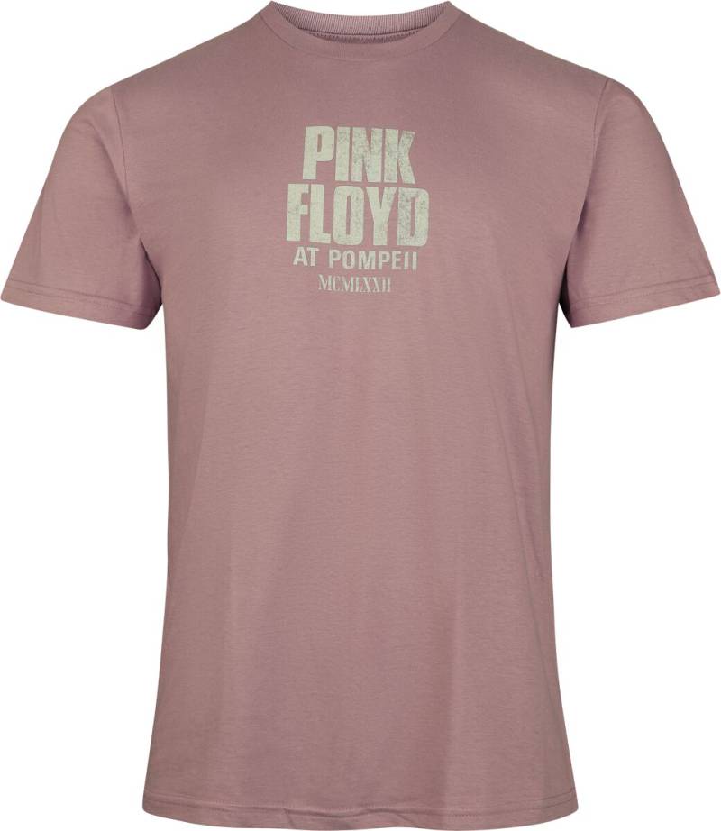 Pink Floyd Pompeii Collage T-Shirt altrosa in M von Pink Floyd