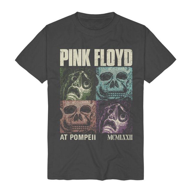 Pink Floyd Pompeii Memento Mori T-Shirt charcoal in M Pink Floyd Pompeii Memento Mori T-Shirt charcoal in M von Pink Floyd