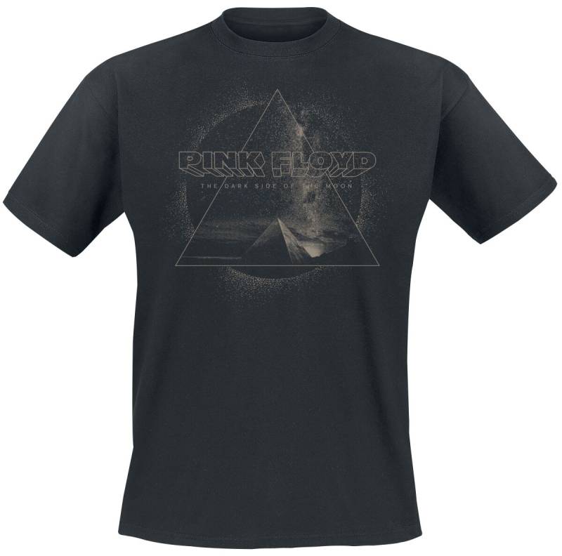 Pink Floyd Pyramid Triangle T-Shirt schwarz in M von Pink Floyd