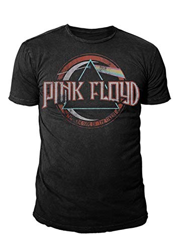 Pink Floyd Rock Icon Herren T-Shirt - Dark Side on The Moon (Schwarz) (S-XL) (S) von Pink Floyd