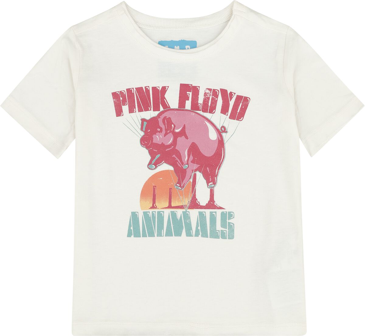 Pink Floyd T-Shirt - Amplified Collection - Kids - Animal Balloon - 92 bis 164 - für Mädchen & Jungen - Größe 164 - altweiß  - Lizenziertes von Pink Floyd