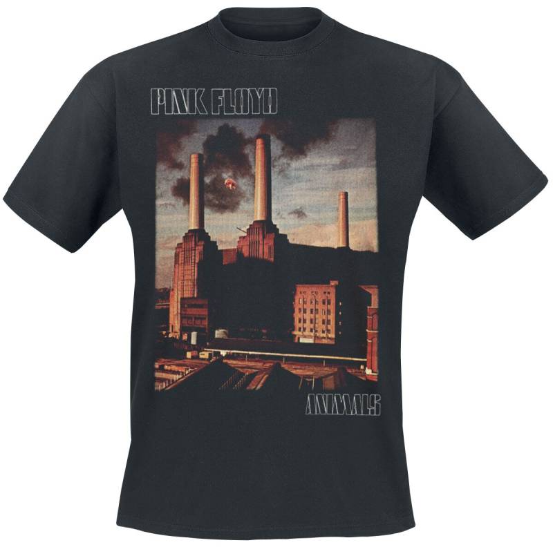 Pink Floyd T-Shirt - Animals - S bis 5XL - für Männer - Größe 3XL - schwarz  - Lizenziertes Merchandise! Pink Floyd T-Shirt - Animals - S bis 5XL - für Männer - Größe 3XL - schwarz  - Lizenziertes Merchandise! von Pink Floyd