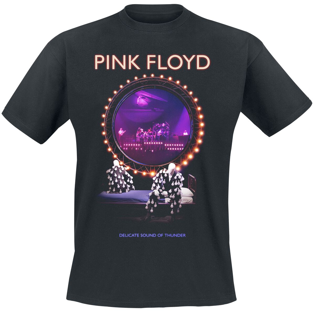 Pink Floyd T-Shirt - Delicate Sound Of Thunder Stage - M bis 3XL - für Männer - Größe 3XL - schwarz  - Lizenziertes Merchandise! von Pink Floyd