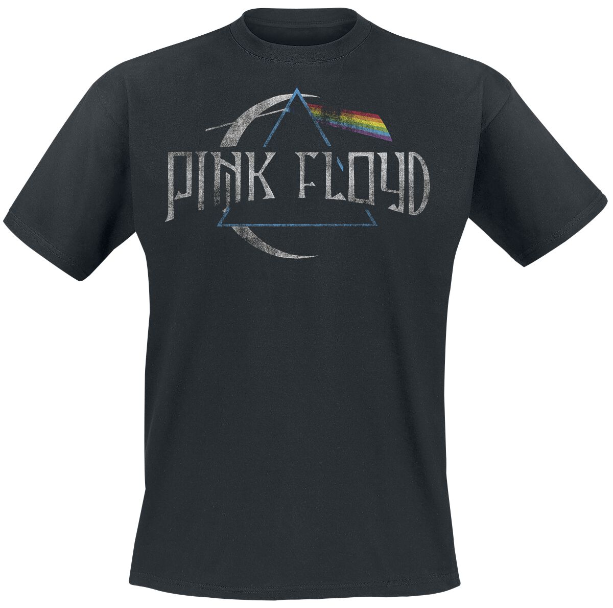 Pink Floyd T-Shirt - Moon Logo - S bis 3XL - für Männer - Größe 3XL - schwarz  - Lizenziertes Merchandise! von Pink Floyd
