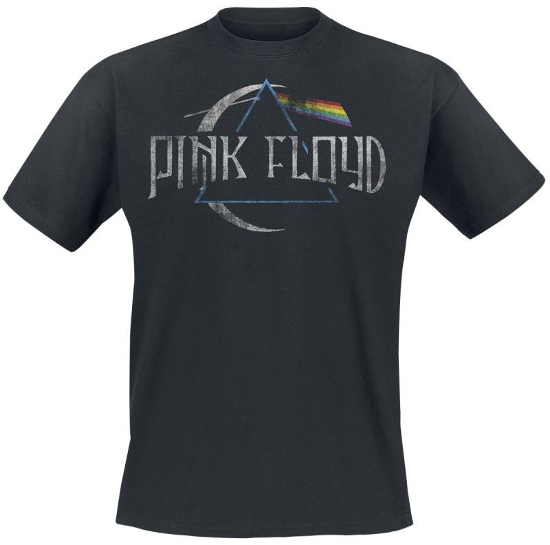 Pink Floyd T-Shirt - Moon Logo - S bis 3XL - für Männer - Größe 3XL - schwarz  - Lizenziertes Merchandise! von Pink Floyd