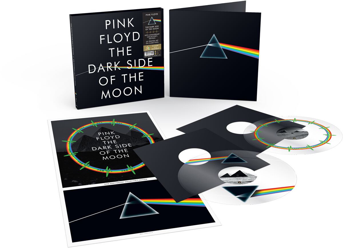 Pink Floyd The Dark Side Of The Moon (50th Anniversary) LP multicolor von Pink Floyd