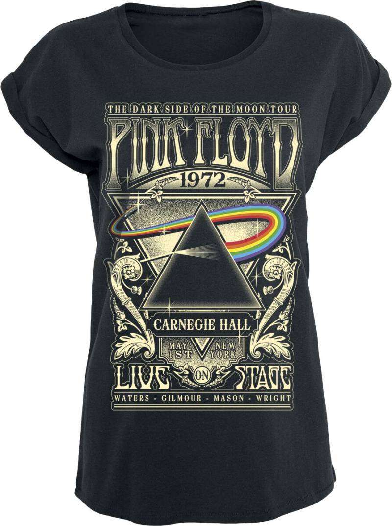 Pink Floyd The Dark Side Of The Moon - Live On Stage 1972 T-Shirt schwarz in L von Pink Floyd