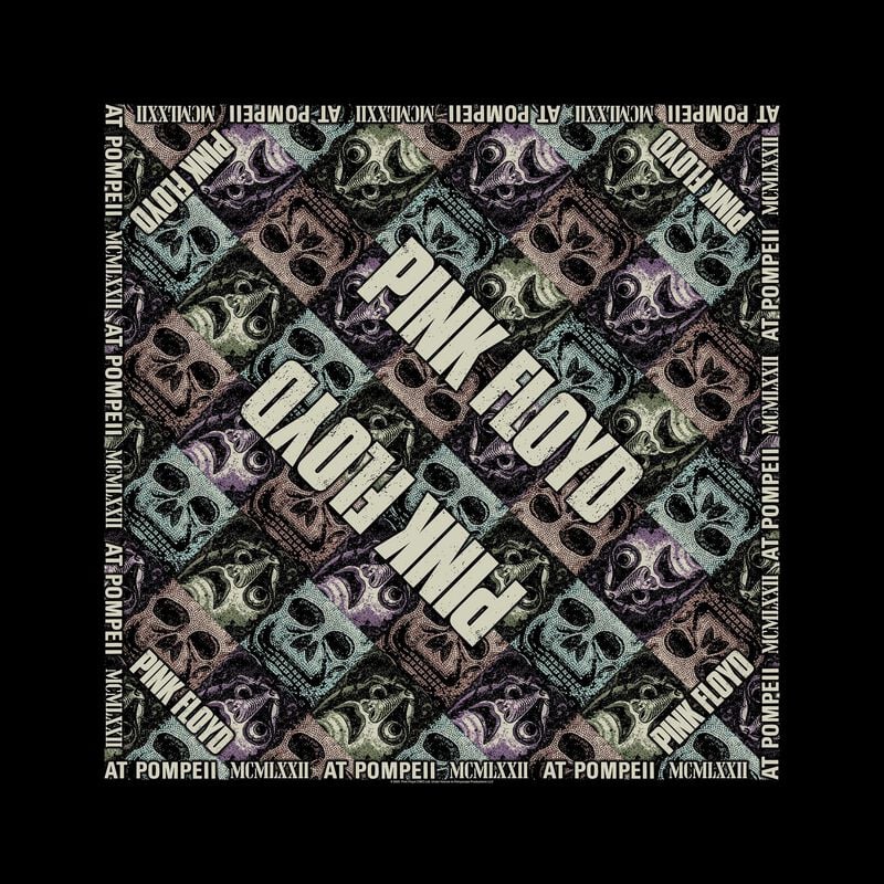 Pink Floyd Tuch - Mosaics - schwarz  - Lizenziertes Merchandise! von Pink Floyd