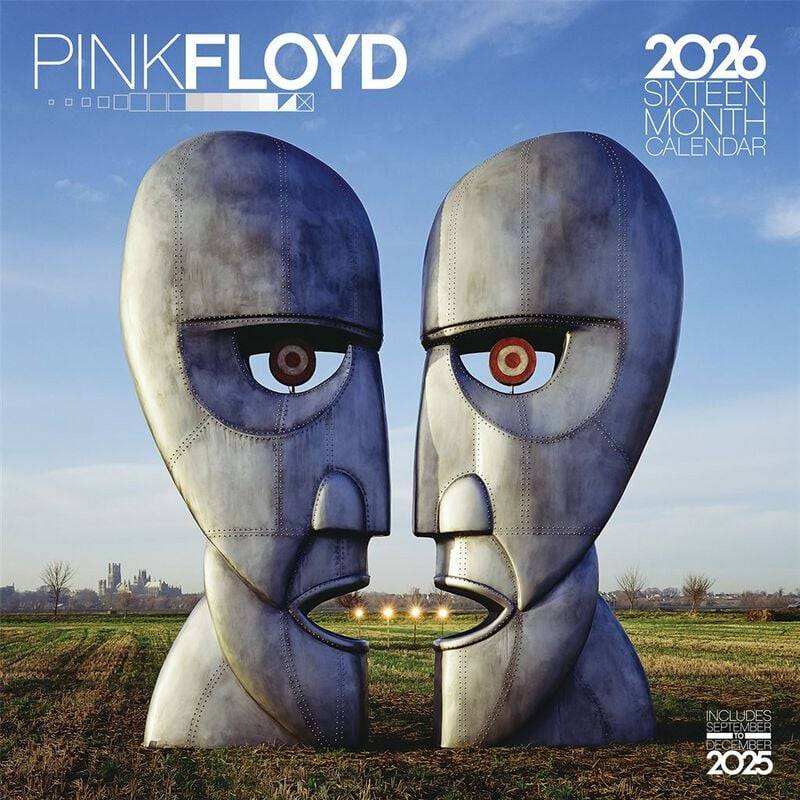 Pink Floyd Wandkalender 2026 Wandkalender multicolor von Pink Floyd