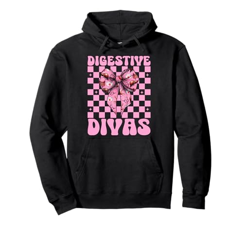 Digestive Divas Gastroenterologie Krankenschwester Endoskopie Krankenschwester Mädchen Pullover Hoodie Digestive Divas Gastroenterologie Krankenschwester Endoskopie Krankenschwester Mädchen Pullover Hoodie von Pink GI Nurse Endoscopy Colonoscopy Coquette Gifts