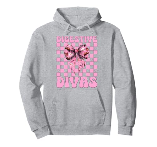 Digestive Divas Gastroenterologie Krankenschwester Endoskopie Krankenschwester Mädchen Pullover Hoodie Digestive Divas Gastroenterologie Krankenschwester Endoskopie Krankenschwester Mädchen Pullover Hoodie von Pink GI Nurse Endoscopy Colonoscopy Coquette Gifts
