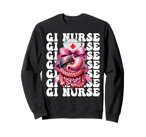 GI Krankenschwester Gastroenterologie Krankenschwester Endoskopie Krankenschwester Mädchen Mama Sweatshirt GI Krankenschwester Gastroenterologie Krankenschwester Endoskopie Krankenschwester Mädchen Mama Sweatshirt von Pink GI Nurse Endoscopy Colonoscopy Coquette Gifts