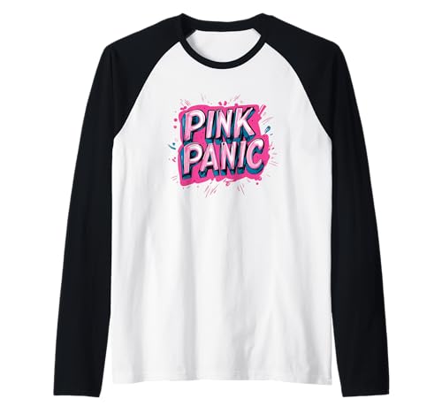 Pink Panic Emblem Statement für Erwachsene und Kinder Raglan von Pink Panic Outfit
