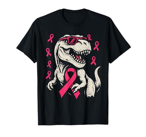Pink Ribbon T Rex Kinder Brustkrebs-Bewusstsein Jungen Kleinkind T-Shirt Pink Ribbon T Rex Kinder Brustkrebs-Bewusstsein Jungen Kleinkind T-Shirt von Pink Ribbon Breast Cancer Awareness Kids Men Women