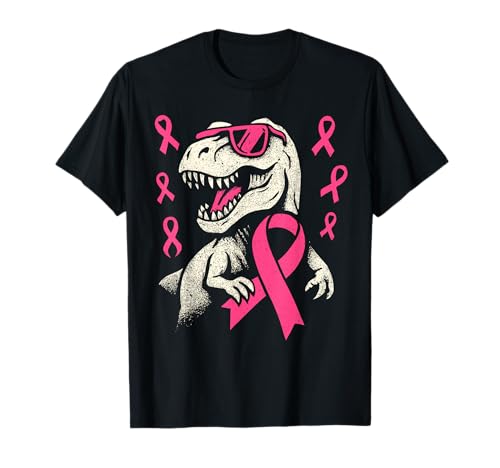 Pink Ribbon T Rex Kinder Brustkrebs-Bewusstsein Jungen Kleinkind T-Shirt Pink Ribbon T Rex Kinder Brustkrebs-Bewusstsein Jungen Kleinkind T-Shirt von Pink Ribbon Breast Cancer Awareness Kids Men Women