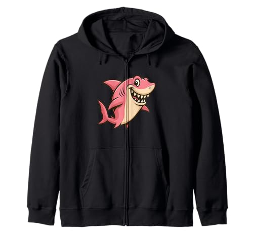 Cooles rosa Hai-Kostüm für Erwachsene und Kinder Kapuzenjacke Cooles rosa Hai-Kostüm für Erwachsene und Kinder Kapuzenjacke von Pink Shark