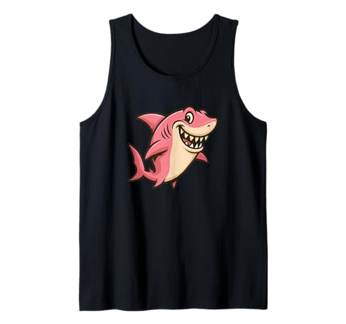 Cooles rosa Hai-Kostüm für Erwachsene und Kinder Tank Top Cooles rosa Hai-Kostüm für Erwachsene und Kinder Tank Top von Pink Shark