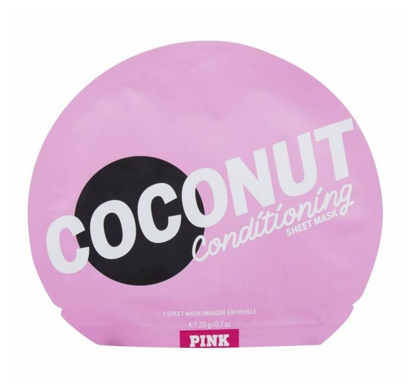 Pink Gesichtsmaske Victoria's Secret Coconut Conditioning Sheet Mask Gesichtsmaske 20g von Pink