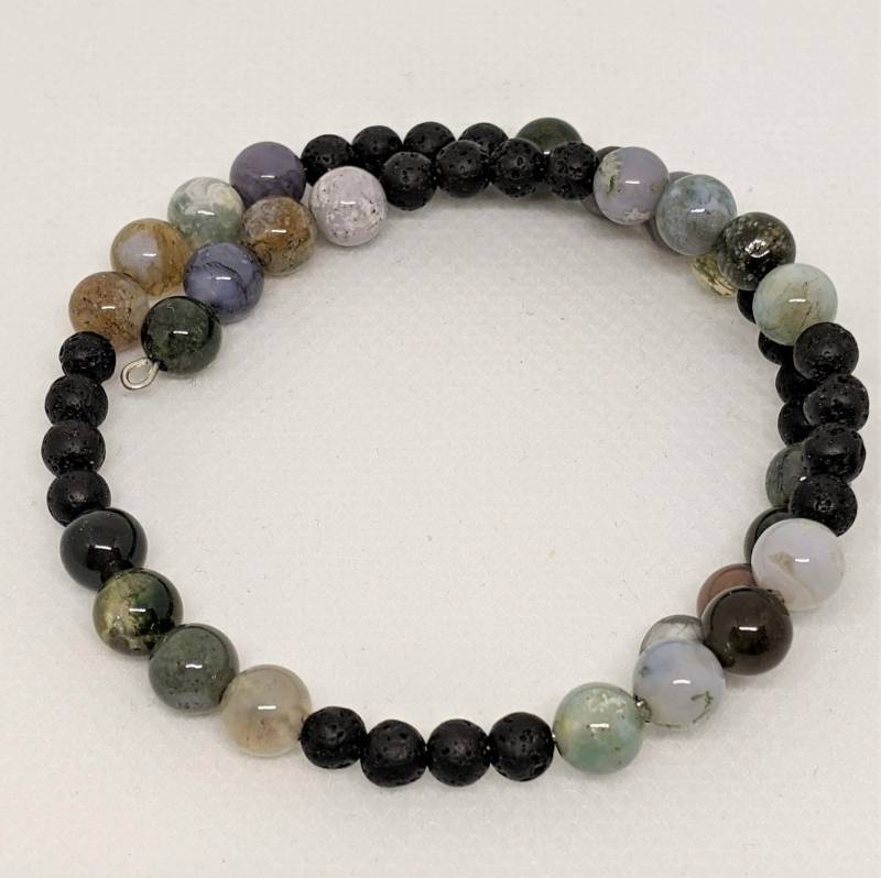 Armband | Diffusor Wurzelchakra Balance von PinkCorgiDesigns
