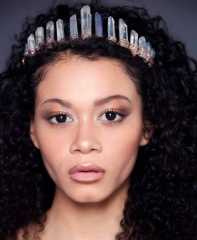 Weißer Engel Aura Krone von PinkLune