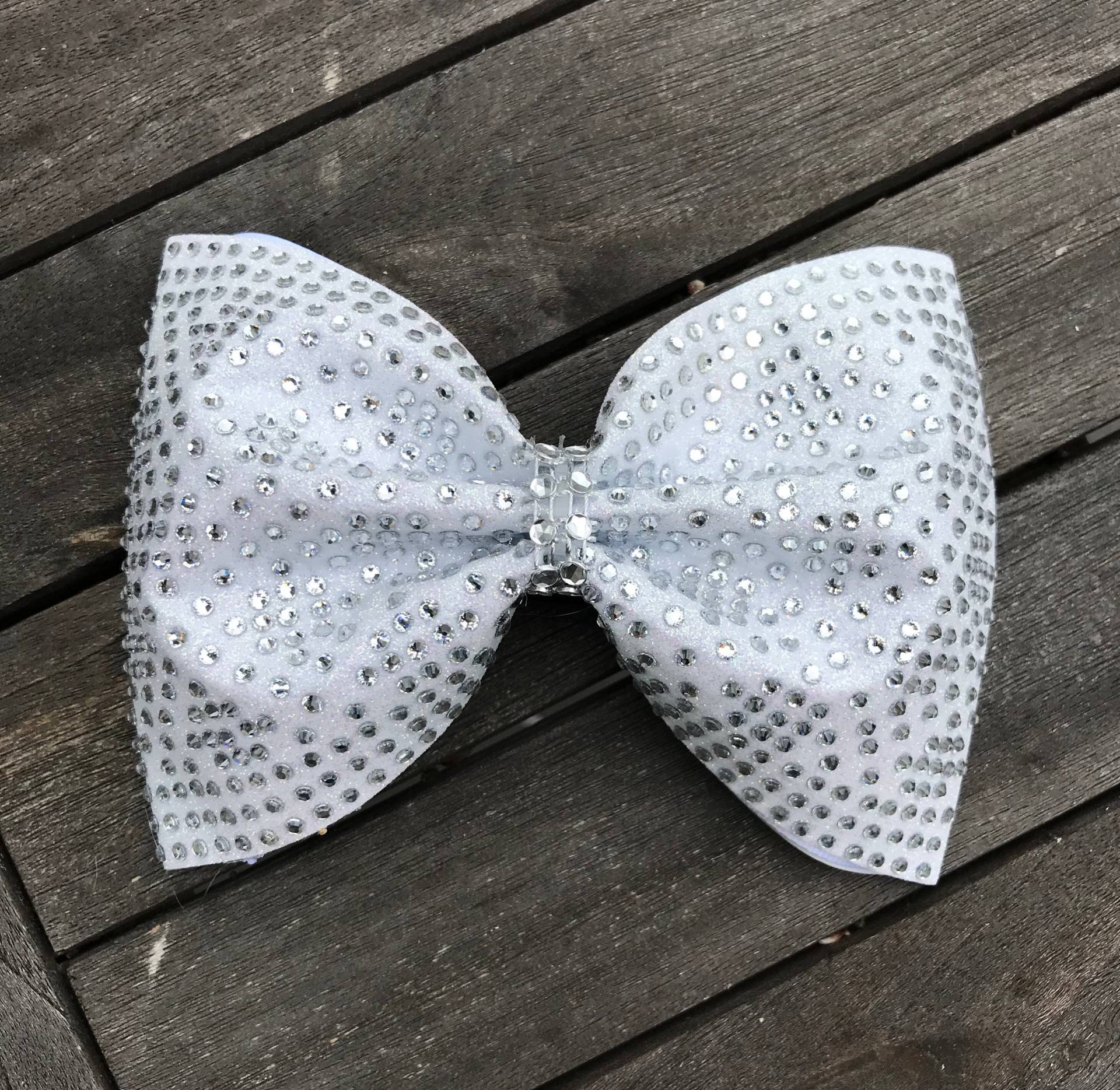 10cm Glitter Taillessschleife 10cm Glitter Taillessschleife von PinkPalmCheerBows