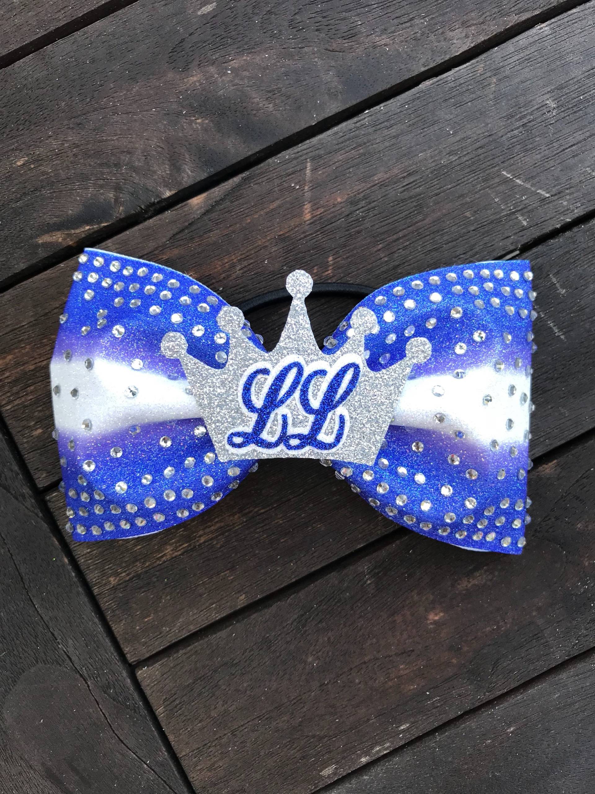 3 "Glitter Tailless Schleife 3 "Glitter Tailless Schleife von PinkPalmCheerBows