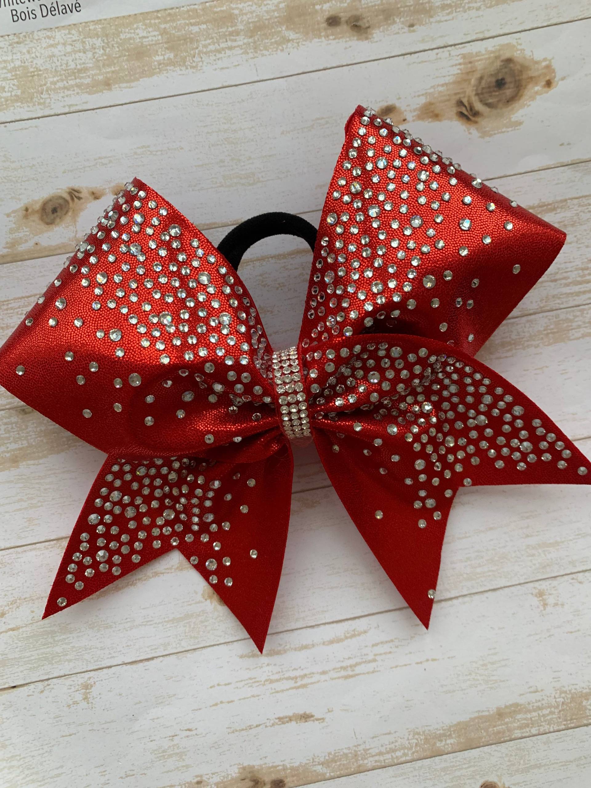 Rote Strass Fade Rote Strass Fade von PinkPalmCheerBows