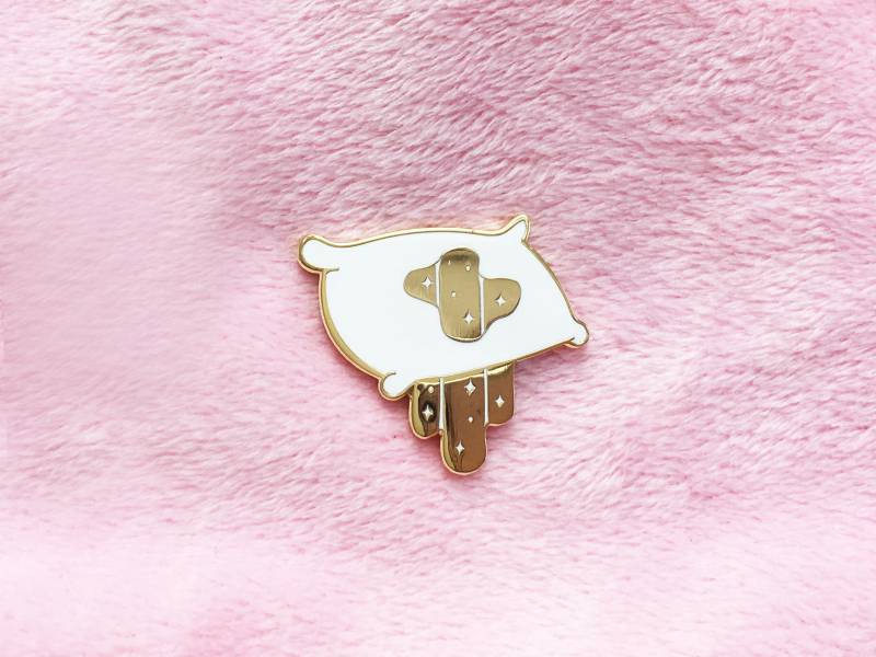 Kissen-Anstecker „Getting Lost" Kissen-Anstecker „Getting Lost" von PinkPeachPins