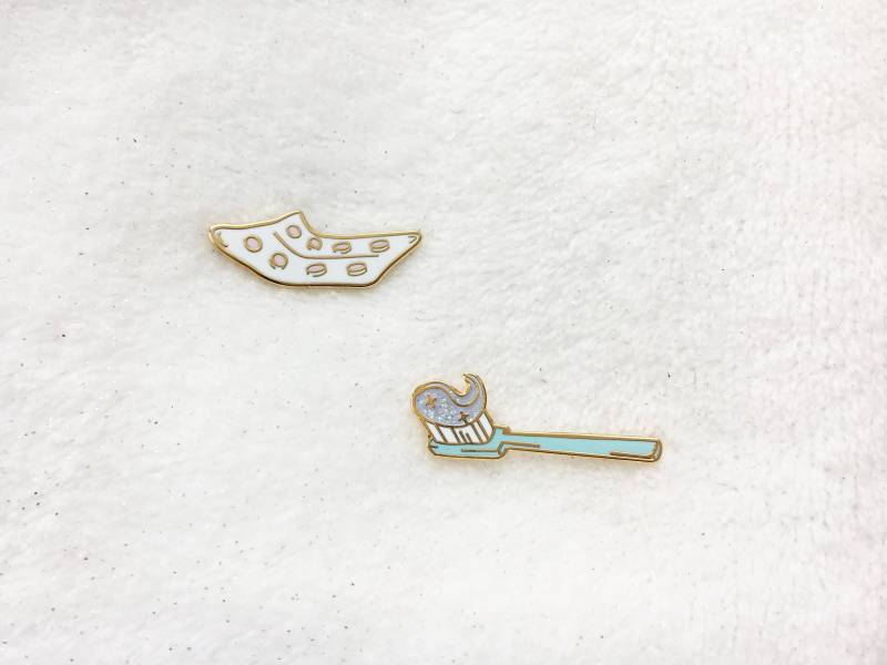 Self-Care-Pin-Set Self-Care-Pin-Set von PinkPeachPins