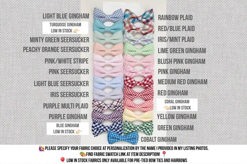 Blaue Vichykaro Fliege - Fliege-Papa Und Sohn-Familie Look-Seersucker Fliegen-Karierte Fliege-Frühlings Fliege-Ostern Fliege-Karierte Krawatte von PinkPeonyByChristy