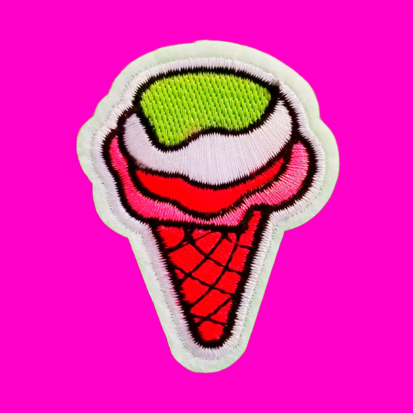 Coole Süßigkeiten Behandeln Eis Popsicle Rocket Pop Creamsicle Pink Rot Lecker Sommer Spaß Retro Rad Gestickt Oder Aufgenäht Patch Mehr Styles Coole Süßigkeiten Behandeln Eis Popsicle Rocket Pop Creamsicle Pink Rot Lecker Sommer Spaß Retro Rad Gestickt Oder Aufgenäht Patch Mehr Styles von PinkSkullCA
