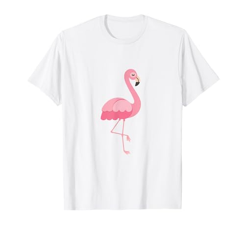 PINKER FLAMINGO T-Shirt Geschenk Kinder Mädchen Damen Frauen T-Shirt von Pinker Flamingo Geschenk