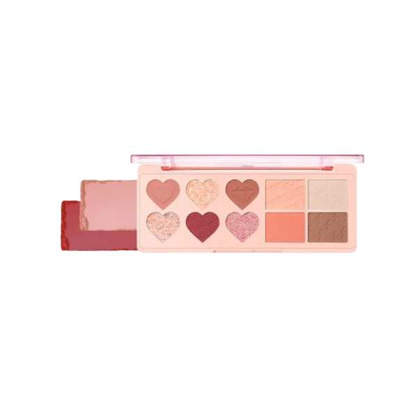 Pinkflash - Multi Face Palette - 1.0g*6 + 1.8g*4 - 2 Strawberry Ice von Pinkflash