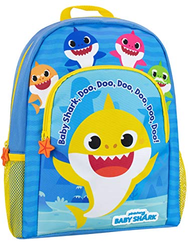 Pinkfong Kinder Rucksack Baby Shark Blau einzigartige Größe von Pinkfong