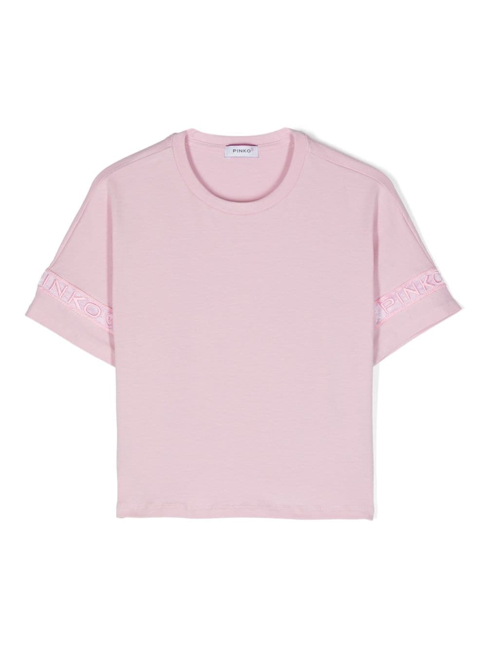 Pinko Kids T-Shirt mit Logo-Detail - Rosa von Pinko Kids