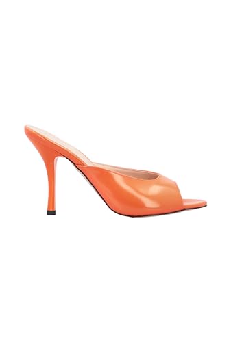 Pinko Damen Abrasivated Sandale, Orange, 35 EU von Pinko